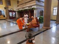 Sharadiya Navaratri 2020 Day 9 (25.10.2020) – SCM Shirali – Paduka  Pujan on behalf of devotees